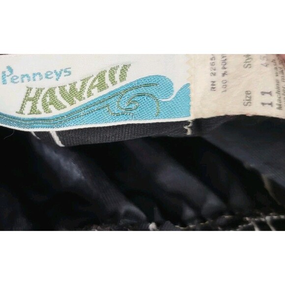 Vintage Penneys Hawaii Womens Maxi Dress Size 11 Y2k Floral Tropical‎ Vacation - Picture 5 of 7